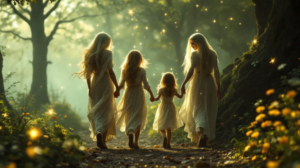 Illustrazione di fate